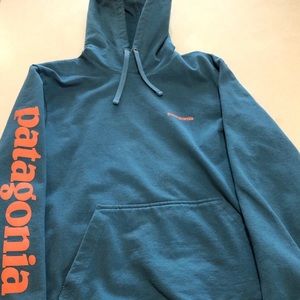 Patagonia hoody, blue, Men’s small